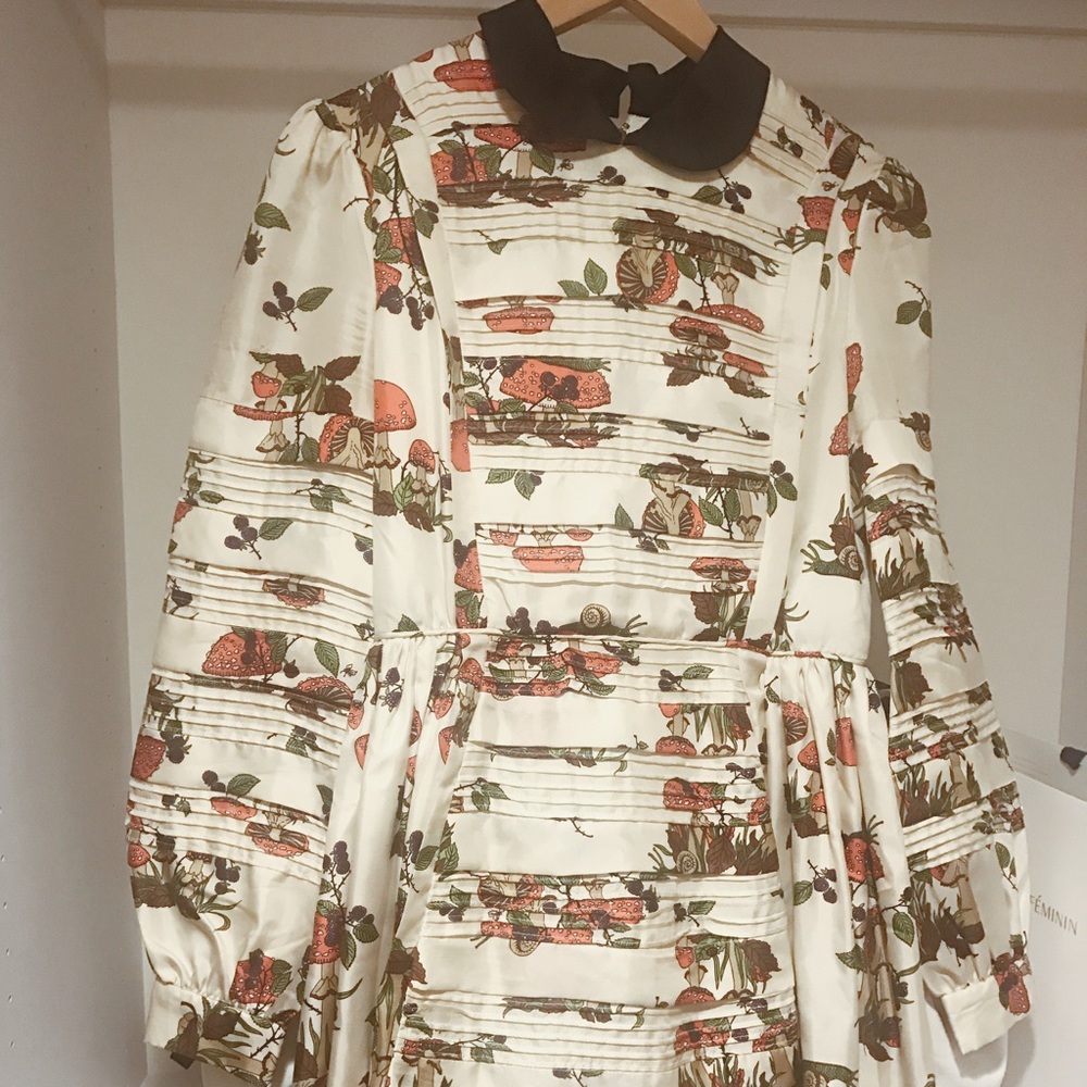 TBA London mushroom print dress